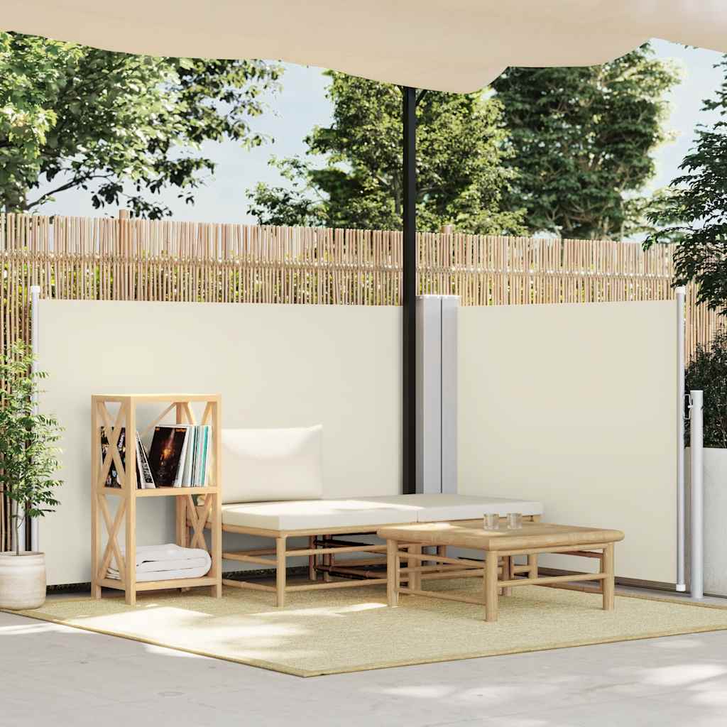 Toldo lateral retráctil 120x300 cm azul