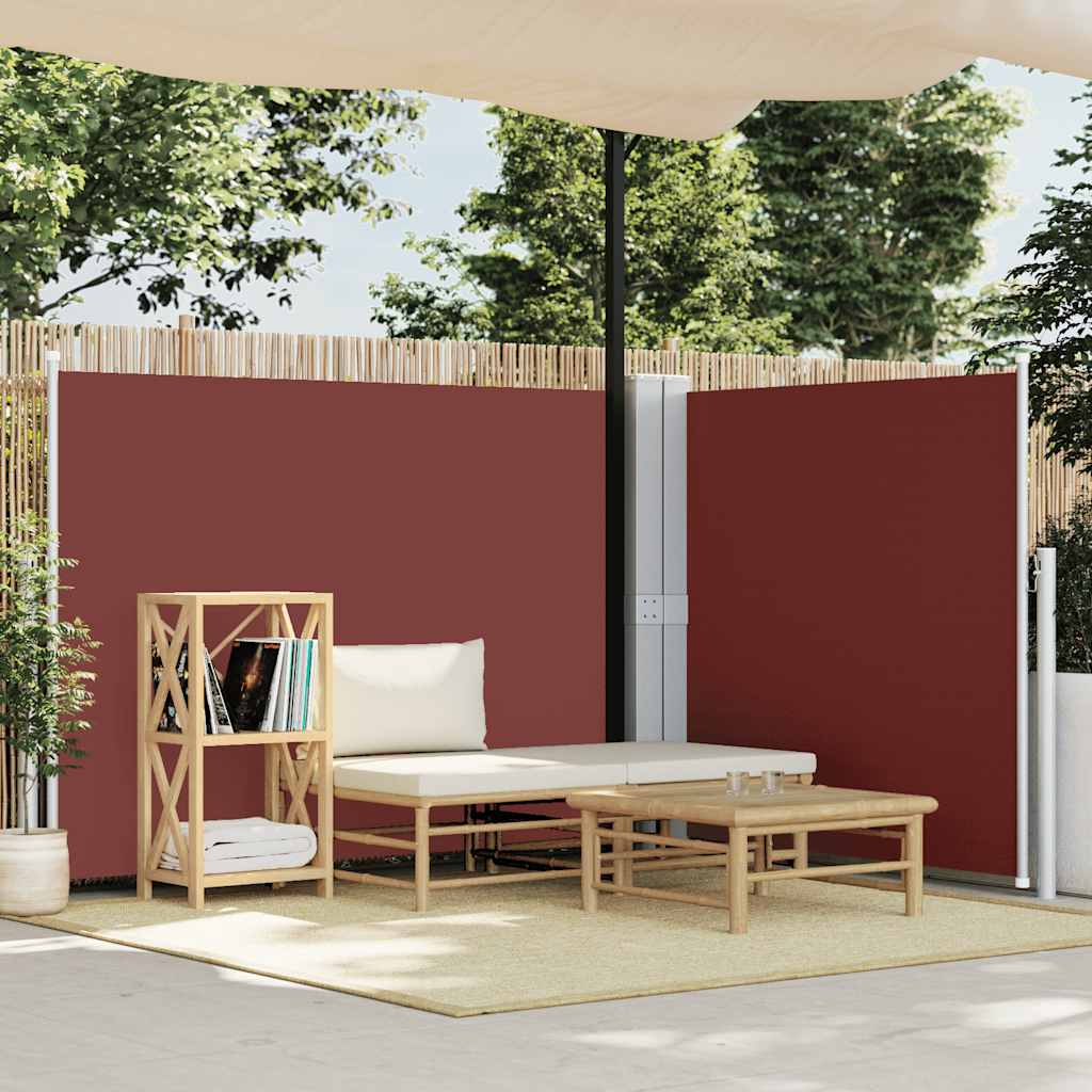 Toldo lateral retráctil 120x300 cm azul