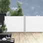 Toldo lateral retráctil 120x300 cm azul