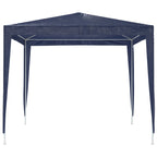 Carpa de celebraciones azul 2,5x2,5 m