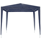 Carpa de celebraciones azul 2,5x2,5 m