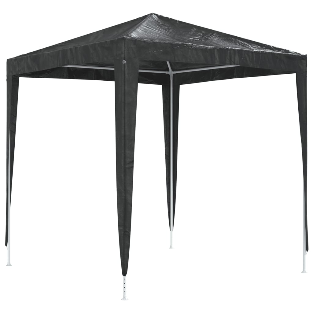 Carpa para celebraciones profesional gris antracita 2x2 m