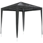 Carpa para celebraciones profesional gris antracita 2x2 m