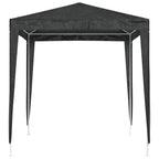 Carpa para celebraciones profesional gris antracita 2x2 m