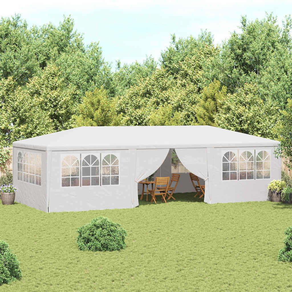 Carpa para fiestas gris antracita 3x9 m