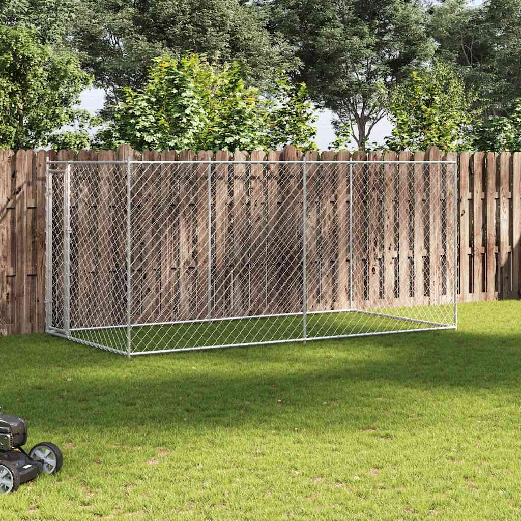 Perrera de exterior 150x150x185 cm
