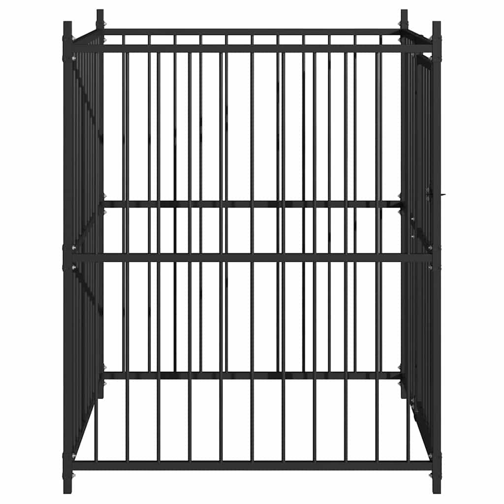 Perrera de exterior 120x120x150 cm