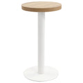 Mesa de bistró MDF marrón claro 40 cm