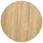 Mesa de bistró MDF marrón claro 40 cm
