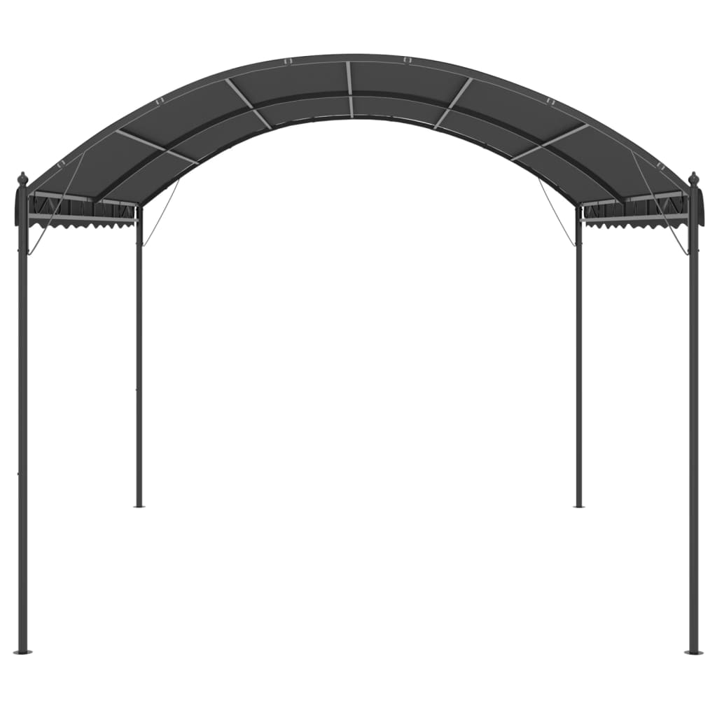 Toldo parasol gris antracita 3x4 cm