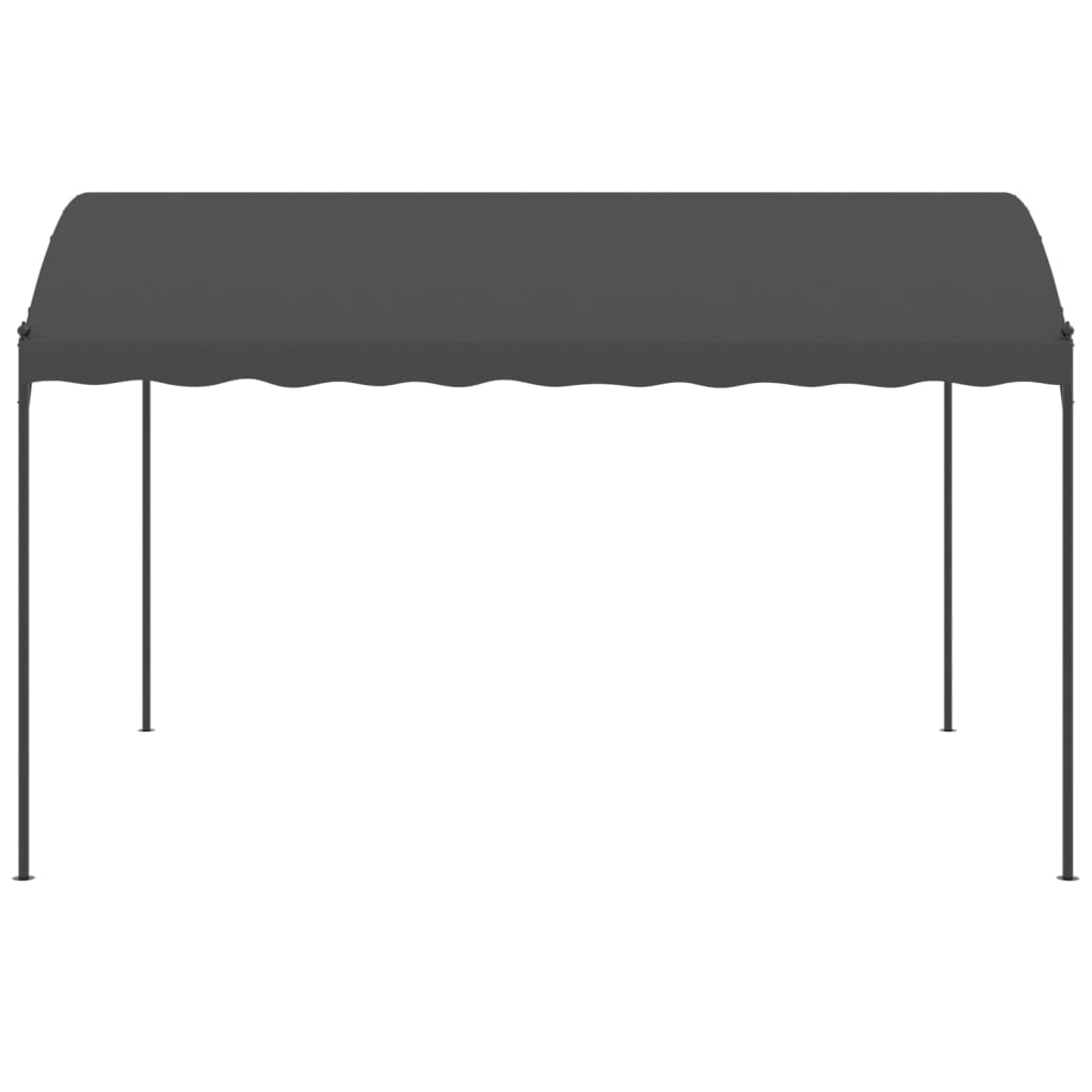 Toldo parasol gris antracita 3x4 cm