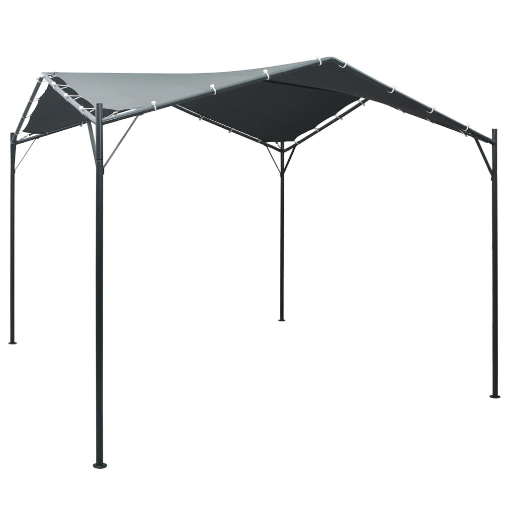 Toldo de jardim 4x4 m em aço bege