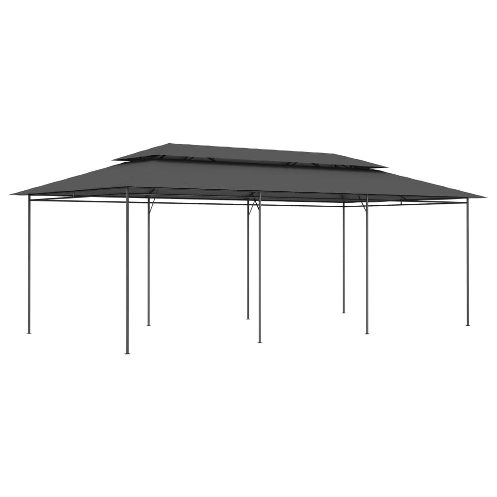 Tenda de jardim 600x298x270 cm branco 180g/m²