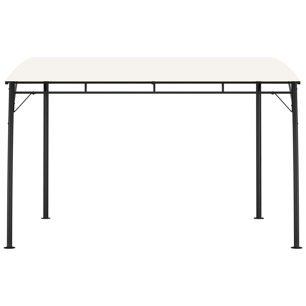 Toldo parasol de jardín color crema 3x3x2,55 m