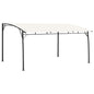 Toldo parasol de jardim cor creme 3x3x2,55 m