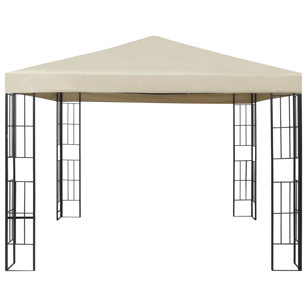 Cenador color crema 3x3 m