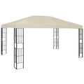 Cenador color crema 3x3 m