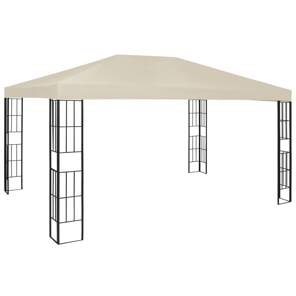 Cenador color crema 3x3 m