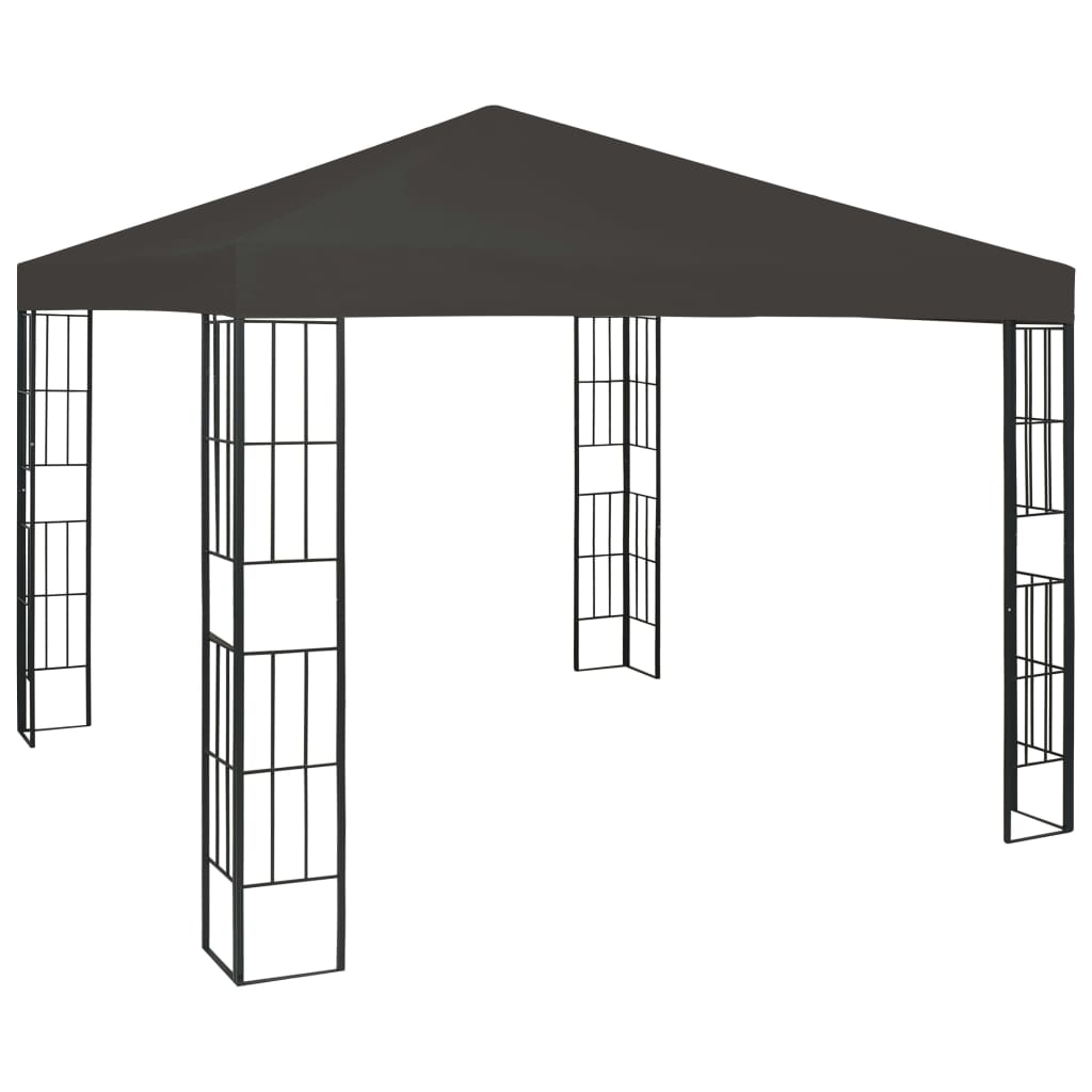 Cenador de antracita 300x400 cm