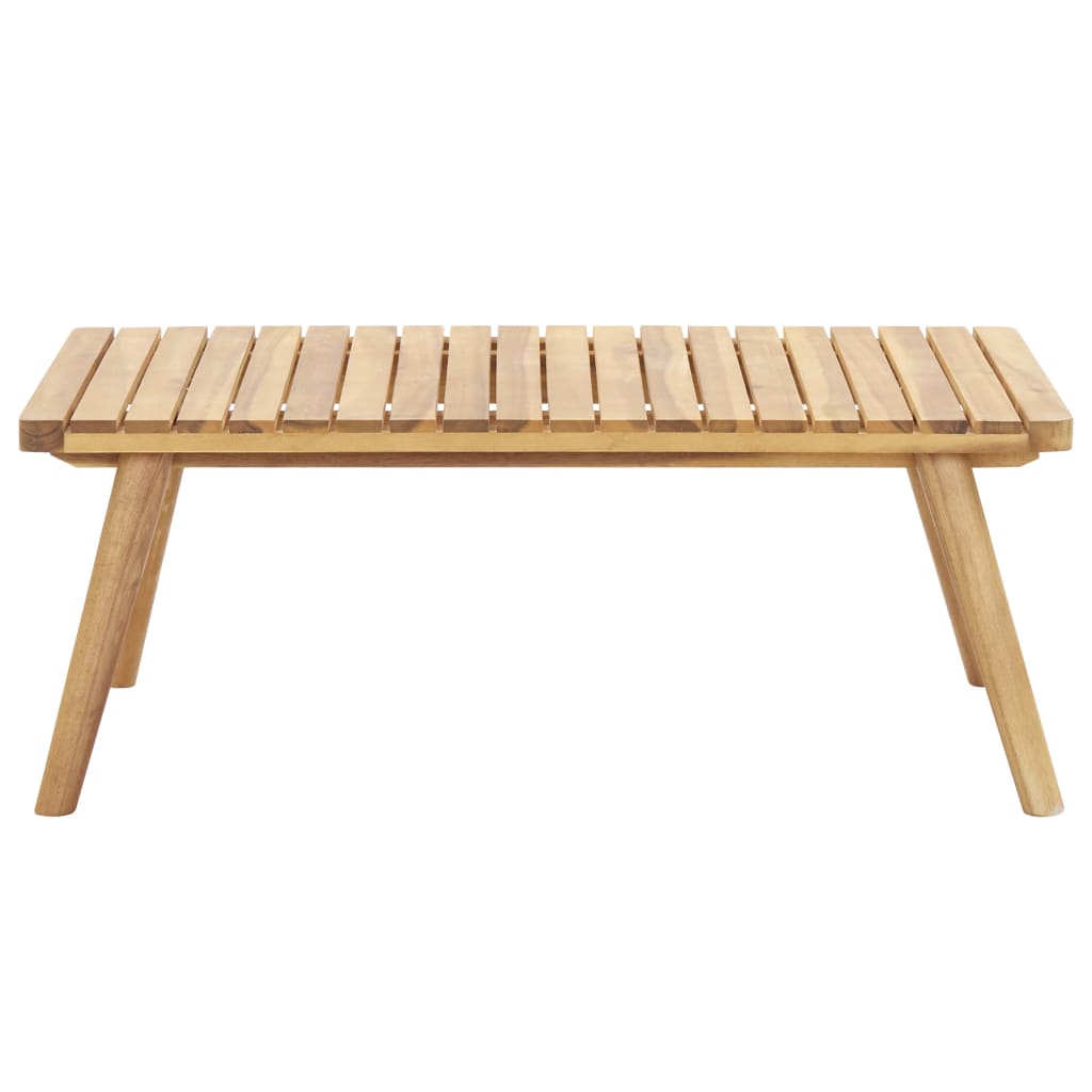 Juego de muebles de jardín 5 pzas madera maciza de acacia