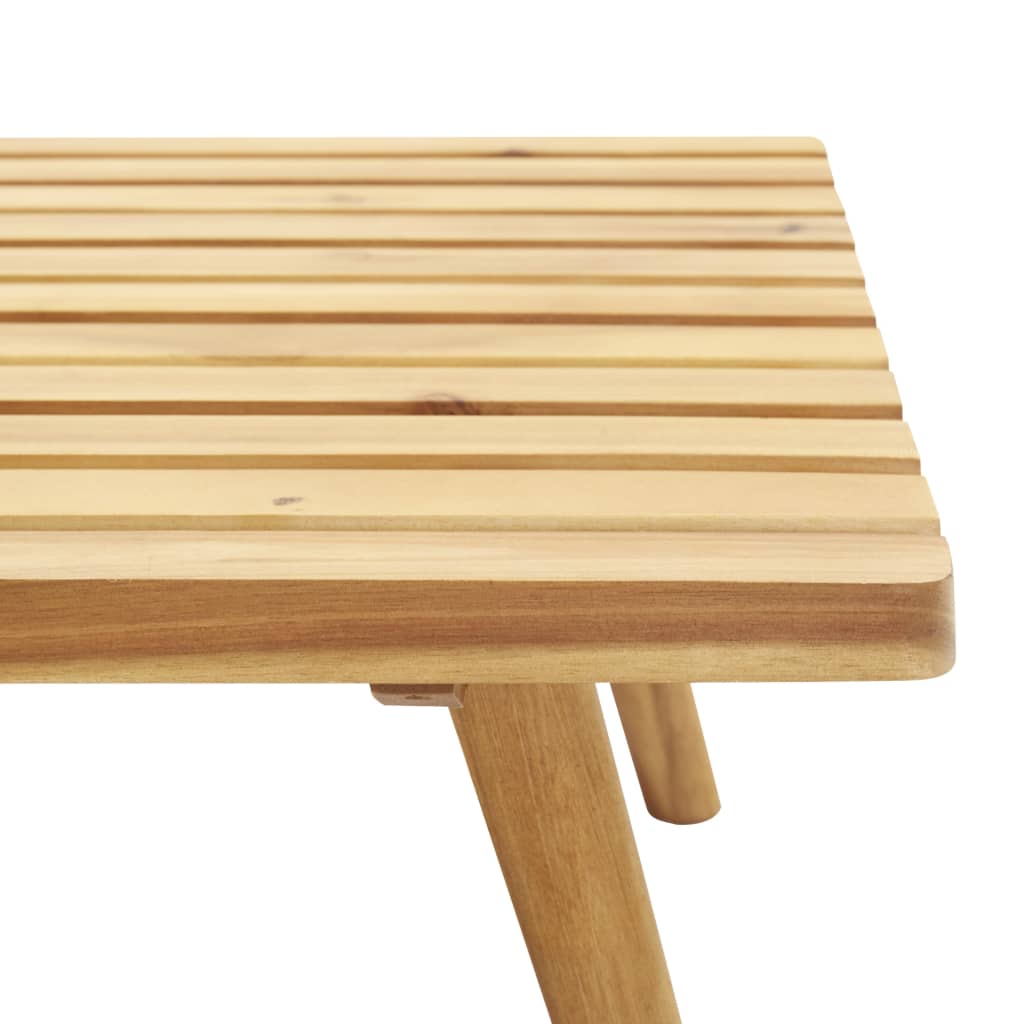 Juego de muebles de jardín 5 pzas madera maciza de acacia