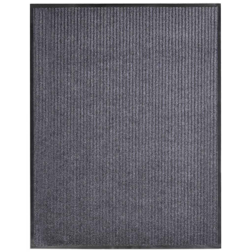 Felpudo gris 117x220 cm PVC