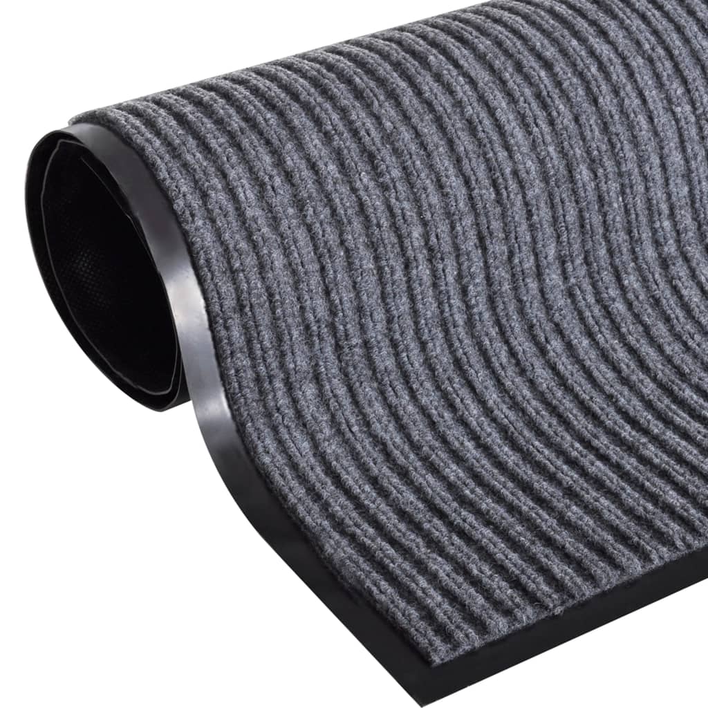 Felpudo gris 117x220 cm PVC
