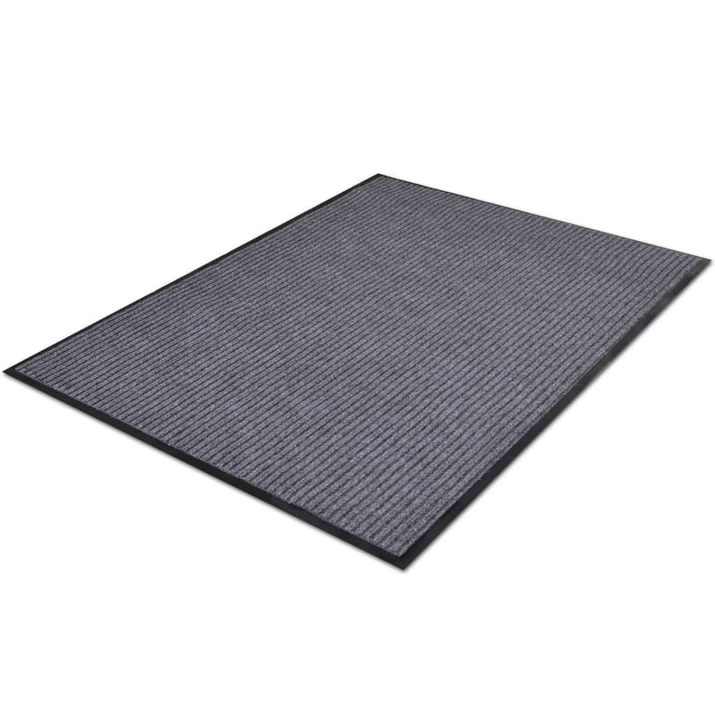 Felpudo gris 117x220 cm PVC