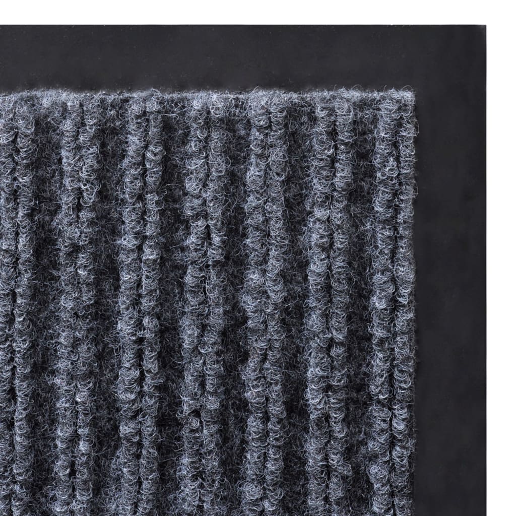 Felpudo gris 117x220 cm PVC