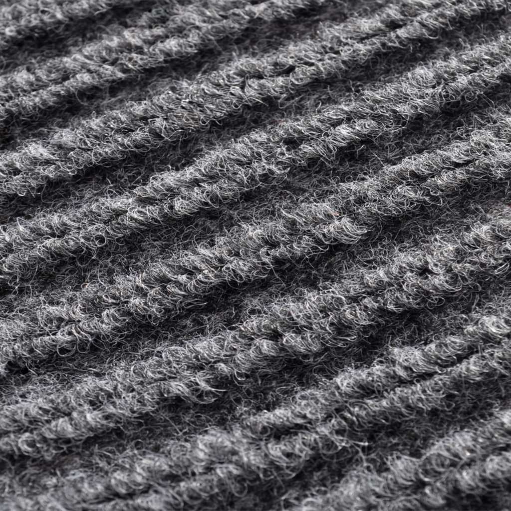 Felpudo gris 117x220 cm PVC