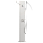 Grifo para ducha de jardín acero inoxidable 110 cm