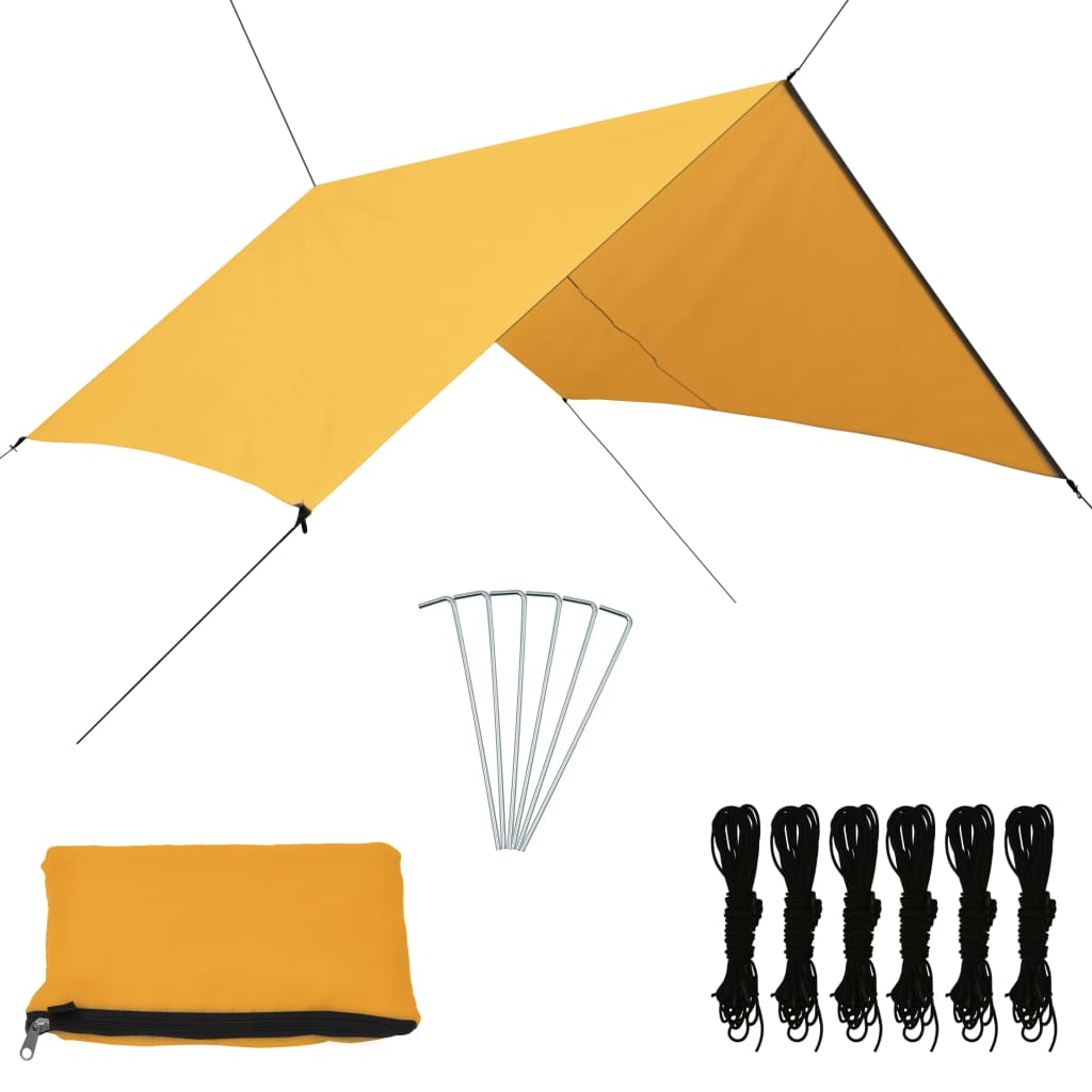 Lona de exterior amarilla 3x2,85 m