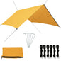 Lona de exterior amarilla 3x2,85 m
