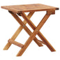Mesa de centro de jardín madera maciza de acacia 60x60x36 cm