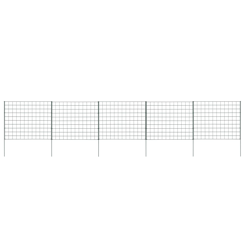 Juego de vallas para estanque verde 99,6x79,8 cm