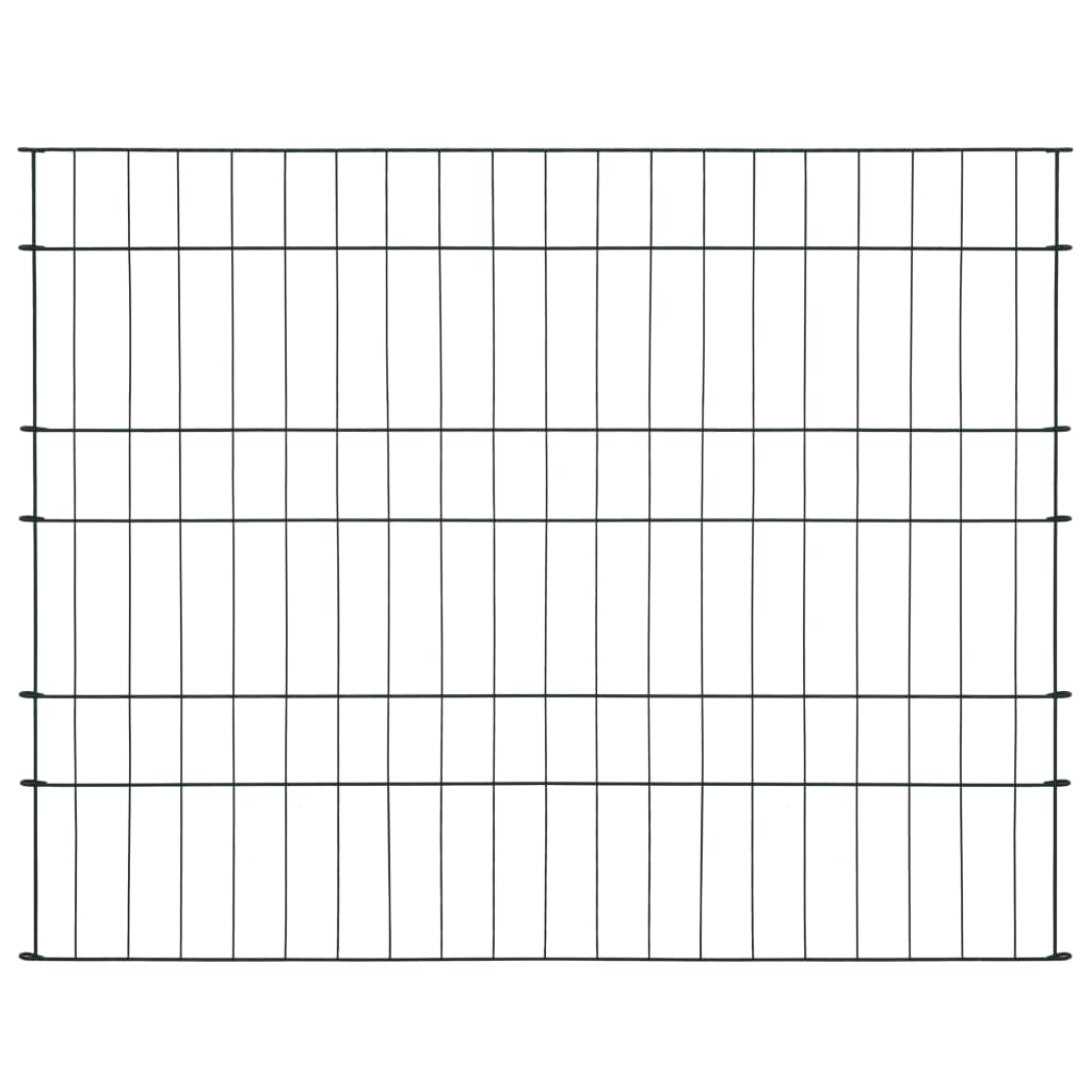 Juego de vallas para estanque verde 99,6x79,8 cm