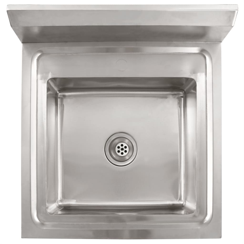Fregadero de cocina con un seno acero inoxidable