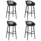 Bar stools 4 pieces white