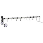 Enrollacobertor de piscina con base de plástico