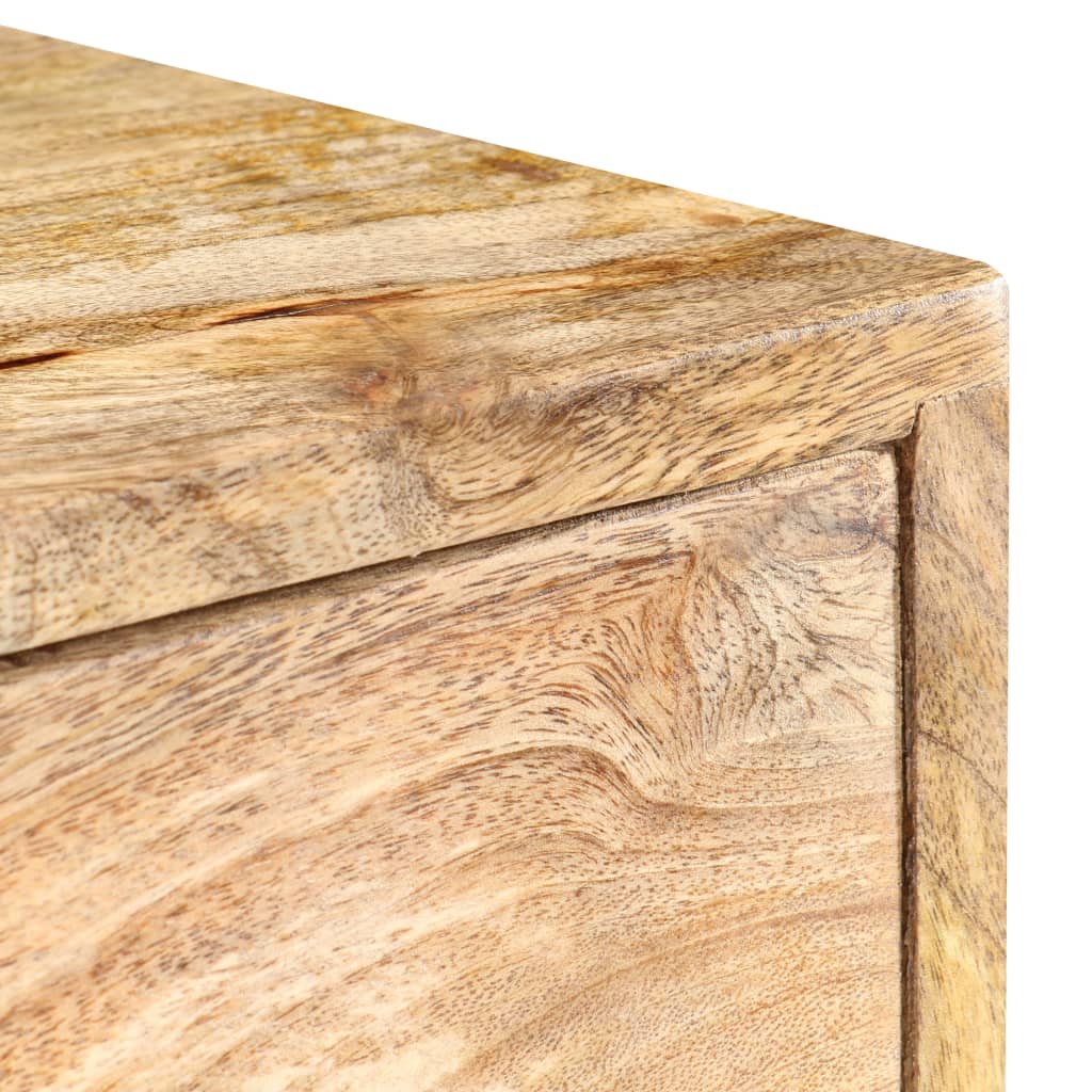Aparador de madera maciza de mango 80x30x100 cm