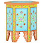 Juego de mesitas auxiliares 2 piezas madera maciza de mango