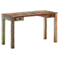 Escritorio de madera maciza reciclada 130x55x76 cm
