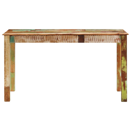 Solid Reclaimed Wood Dining Table 140x70x76 cm