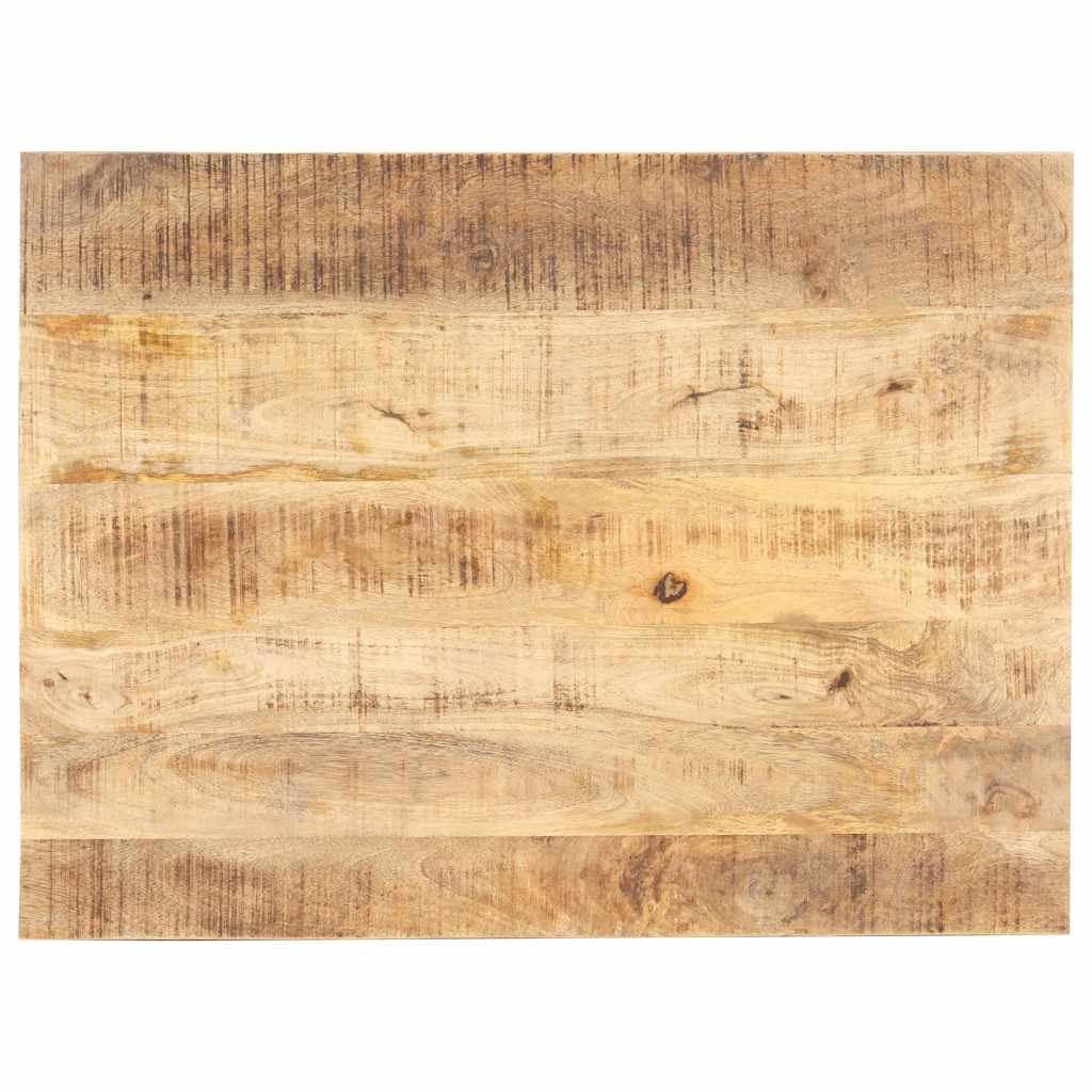 Superficie de mesa cuadrada madera maciza de teca 80x80x2,5 cm