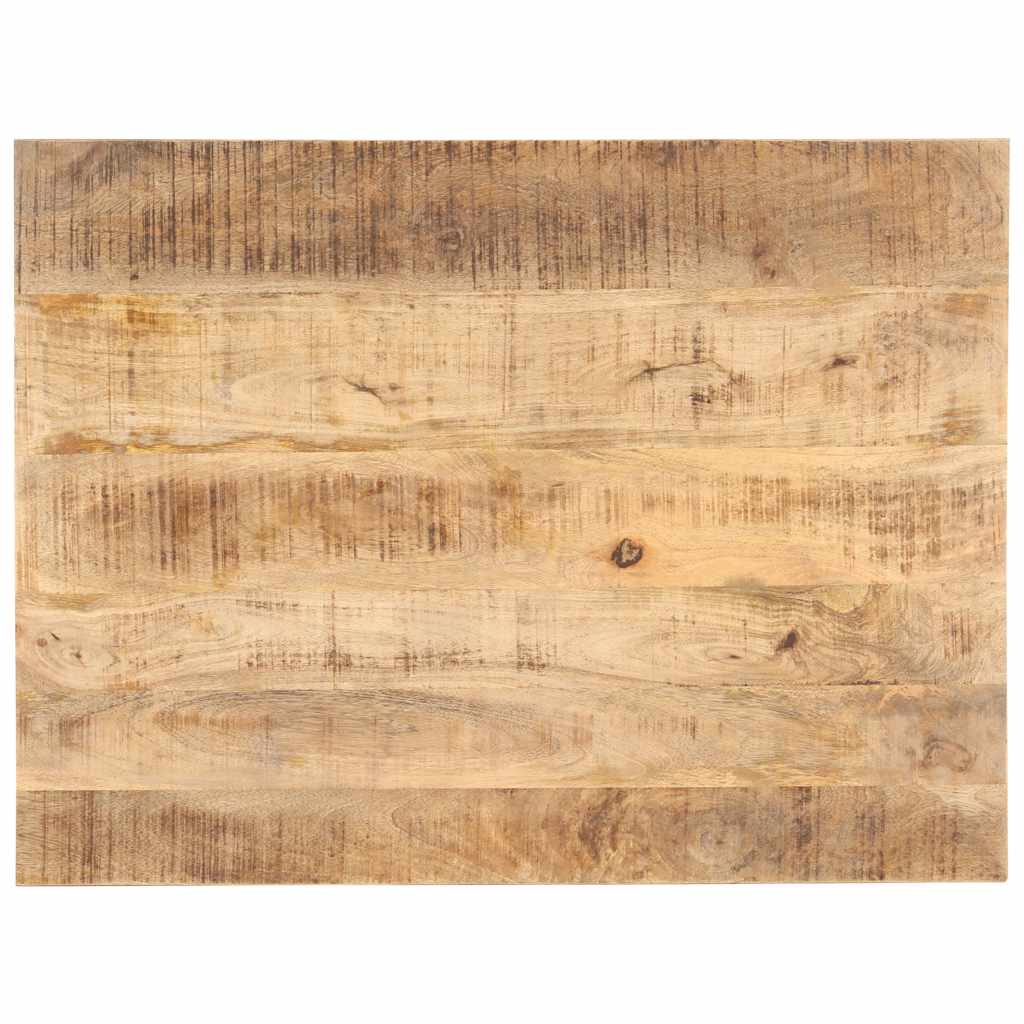Superficie de mesa cuadrada madera maciza de teca 80x80x2,5 cm