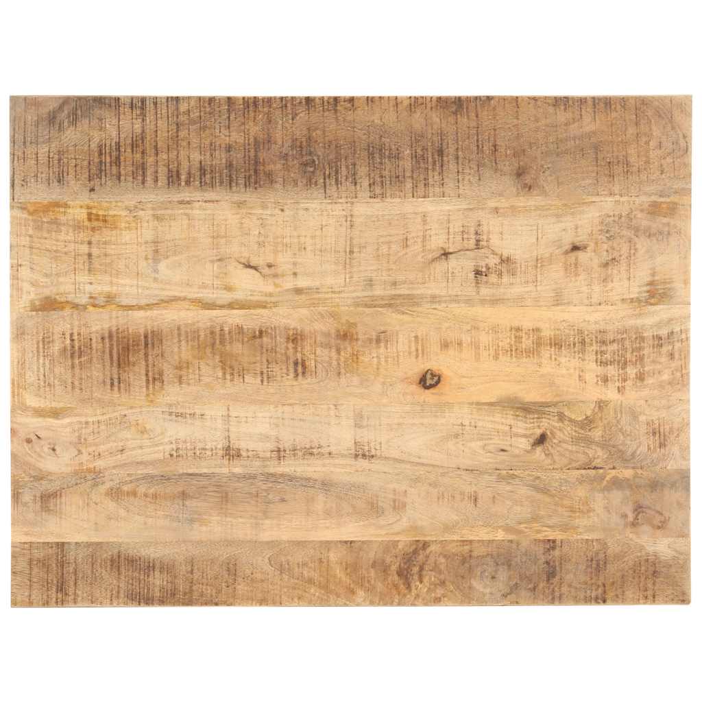 Superficie de mesa cuadrada madera maciza de teca 80x80x2,5 cm
