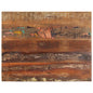 Tampo de mesa retangular 60x140 cm 15-16 mm madeira maciça