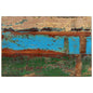 Tampo de mesa retangular 60x140 cm 15-16 mm madeira maciça
