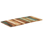 Tampo de mesa retangular 60x140 cm 15-16 mm madeira maciça