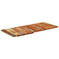 Tampo de mesa retangular 60x140 cm 15-16 mm madeira maciça
